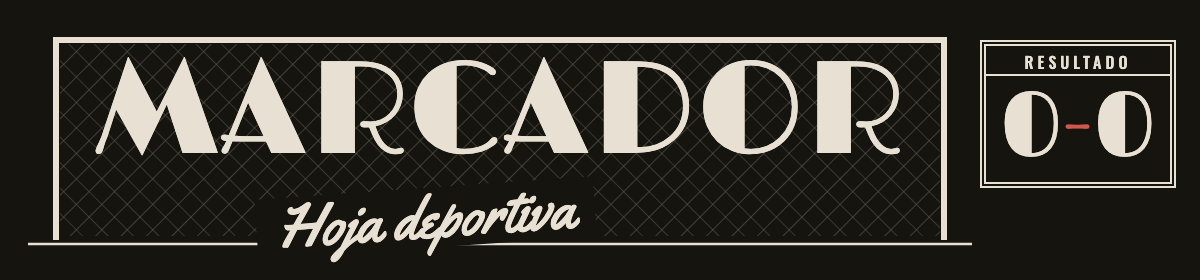 MARCADOR · Hoja deportiva